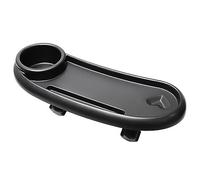 ibasenice Dinner Plate Armrest Detachable Stroller Tray for Pushchair Removable Plastic Snack Tray Drinks Holder for Mealtime The Go
