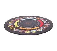 ibasenice Divination Mat Lightweight Rubber Tarot Tablecloth with Mysterious Design for Tarot Reading Compact and Easy to Store for Parties and Giving