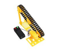 ibasenice DIY Conveyor Model Kit for Science Projects Educational Hand Belt with Accessories Enhances Skills and Thinking Ability for School Teaching and Stem Learning Random Color