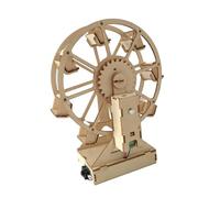 ibasenice DIY Electric Ferris Wheel Model Kit Educational Science Experiment Tool for Students Stem Learning Without Battery