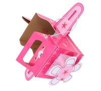 ibasenice DIY Wearable Cardboard Airplane Costume for Creative Craft Kit Easy to Wear Aircraft for Family Bonding and Imaginative Play