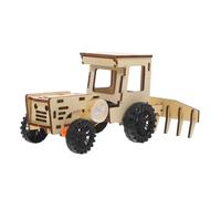 ibasenice DIY Wooden Cultivator Model for Science Experiment Kit Educational Assembly Stem Project for Boys Creative Hand Eye Coordination Learning Birthdays and Holidays