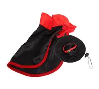ibasenice Dog Halloween Costume for Pets with Bat Wings Cape and Horn Headband, Comfortable Polyester Material, Easy to Take, for Halloween Party