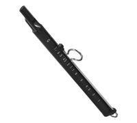 ibasenice Double Tone Slide Whistle for Adults Construction Smooth Edges Musical to Develop Creativity and Blowing Skills