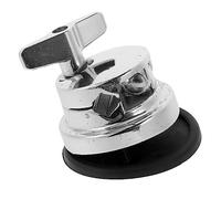 ibasenice Drum Saddle Adjuster Iron Base for Floor Tom Drum Kit Mount Bracket Tom Leg Holder Instrument Parts Stand