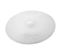 ibasenice Drum Set Cymbals Low Volume Brass Silent Hi-hat Cymbal Mute for Practice