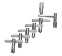 ibasenice Drum Tuning Tools 6pcs Universal Drum Keys Made of Material Easy to Use Carry Essential for Drummers