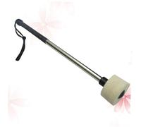 ibasenice Drumstick Drum Mallet Percussion Mallet Wool Felt Head Stainless Steel Handle for Marching Band Drumsticks Accessories