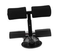 ibasenice Dual Suction Cup Sit Up Assistant Device Fitness Tool for Home Workouts Multi Functional Belly Fitness Equipment Safe for Smooth Floors Durable Ab Training Aid