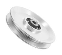 ibasenice Durable Aluminium Alloy Bearing Pulley Wheel for Gym Equipment Fit Rowing Machine Cable Pulley Replacement Smooth Quiet Operation Easy Installation Fitness Accessory