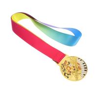 ibasenice Durable Music Competition Medal for Piano Violin Singing and Dance Events Lightweight Design with Neck Ribbon for Easy Wear and Display