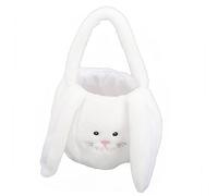 ibasenice Easter Bunny Headband Creative Easter Themed Design Plush Material Container Craft