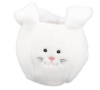 ibasenice Easter Bunny Headband Plush Bunny Design for Easter Hunt Baskets and Hand Festival Basket Inspired