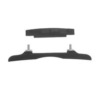 ibasenice Ebony Mandolin Bridge Saddle Replacement Part for Rehearsals and Playing on The Go Wooden Compact Mandolin Bridge with Delicate Shape Expressive Sound and Stylish Design