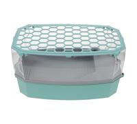 ibasenice Ecological Turtle Tank for Turtles Lid Plastic Terrarium for Home Use Cage Climbing Prevention