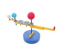 ibasenice Educational Sun Earth Moon Model Interactive Astronomy Kit for Boy Girl Diy Solar System Science Experiment Supports Rotation Revolution Learning for Elementary School Students