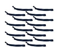 ibasenice Elastic Hair Ties Comfortable to Wear Black for Men 30pcs High Elastic Rubber Bands Hard to Break Simple Design Lightweight Ponytail Holder for Sports and Daily Use
