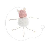 ibasenice Elastic Rope Cat Teaser Interactive Indoor Swinging Fun for Cats Easy Installation Engaging Design with Woolen Yarn for Active Play