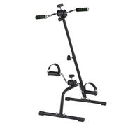 ibasenice Elderly Rehabilitation Exercise Bike Resistance Mini Cycling Machine for Upper Lower Limb Coordination Indoor Fitness Joint Activity Black