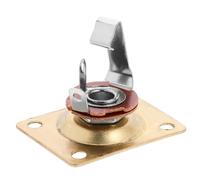 ibasenice Electric Guitar Jack Plate Output Socket Plate for Guitar Input Jack Replacement Suitable for Amplifier Connection and Practice Use