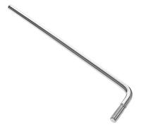 ibasenice Electric Guitar Part 6mm Thread Tremolo Arm Whammy Bar Replacement in Silver Alloy with String Tension Adjustment for Guitar Accessories