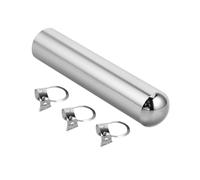 ibasenice Electric Guitar Slide Stick Metal Thumb Picks for Acoustic Guitar Ukulele Finger Slider Silver