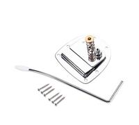 ibasenice Electric Guitar Tremolo System Bridge Tailpiece for Jazz Master Design Durable Material Easy to Install Compatible with Mustang and Classic Electric Guitars
