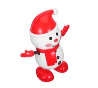 ibasenice Electric Snowman Dancing Toy Christmas Snowman Figurine With Singing Dancing Xmas Winter Holiday Ornament For Office Home And Car Decor