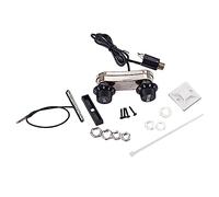 ibasenice Electric Violin Pickup Guitar Violin Pickup Set Piezo Bridge Tone Volume Control String Instrument Accessory