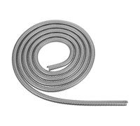 ibasenice Electrical Conduit for Wiring Protection for Cable Management Stainless Steel 9.8ft Flexible Wire Harness Protector Tube with Corrugated Tubing, Weather Resistant Cable Sleeve