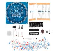ibasenice Electronic Clock Kit DIY Making Digital Clock School Season Decor