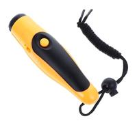 ibasenice Electronic Handheld Whistle for Sports Fishing, Loud Sound | Portable Safety Survival Whistle, Lightweight Plastic Build, Yellow Finish, Easy to Carry and Store