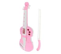 ibasenice Electronic Violin Creative Music Instrument for Simulated Plaything with Light for Developing Rhythm Coordination and Memory Skills