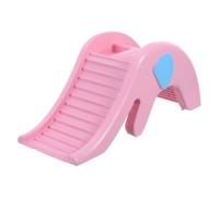 ibasenice Elephant Hamster Hideout and Slide - Climbing Ladder Exercise Toy | Boredom Breaker Bridge, Cozy Bedding Platform, for Sand Bath, Hamster, Sugar Glider, Rat, Tortoise, Gecko