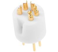 ibasenice Elevate Your Audio Setup Gold-plated Pin Din Turntable Plug Record Player Cartridge Connector