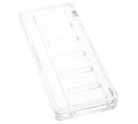 ibasenice Empty Eyeshadow Palette with Six Compartments for Concealer and Eyeshadow, Portable Plastic Makeup Organizer with Multifunctional Design for Everyday Looks and On-the-go Use