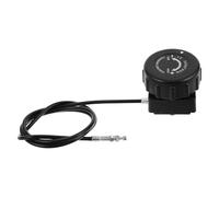 ibasenice Exercise Bike Tension Knob Assembly Bike Resistance Knob Assembly Black Plastic 117cm Cable Universal Compatibility Silent Operation Home Gym and Studios