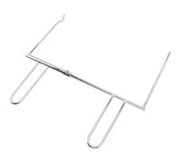 ibasenice Extendable Oven Food Picker Tong, Heat-Resistant Stainless Steel Chicken Holder Fork for Oven Grill Rack, Kitchen Accessory for Roasting and Barbecue