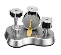 ibasenice Finger Drum Set Led Light Mini Electronic Drum Kit for Kids and Adults Portable Pocket Musical Instrument for Desktop Beginner