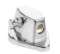 ibasenice Floor Tom Stand for Drum Set Chrome Drum Rack Legs and Mounts Silent Shockproof Washer Bracket Base