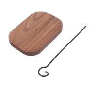 ibasenice Flower Pot Bracket Hook with Easy Installation Wood and Iron and Versatile Hanging Options Complete Set of Accessories for Indoor and Outdoor Use for Planters and Wind Chimes