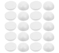 ibasenice Foam Hemispheres 2inch Polystyrene 70pcs White Smooth Half Lightweight and Simple to Paint for, Christmas Decorations, Thanksgiving Festival Crafting School Projects