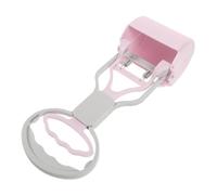 ibasenice Foldable Dog Poop Scoop with Long Handle Portable Waste Picker for Easy Clean Up Compact Design for All Dog Breeds Convenient Litter Picker Tool Purple