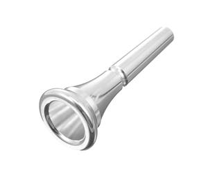 ibasenice French Horn Mouthpiece for Portable Horn Use Smooth Surface Brass Material Practical Music Accessories for Classical Band Performance Necessary Part for Mouth Playing