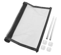 ibasenice Gate Nylon Barrier Pet Dogs Portable Small, for Pets Enclosure Easy to Assemble Stainless Steel Mesh Fence Safety Stairs and Bedrooms