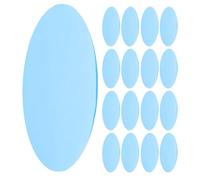 ibasenice Gel Light Filter Sheets with Effortless Application and Colour Correction 20pcs Blue Pet Material for Studio Flashlights and Lamps for Photography and Living Rooms Lighting