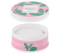 ibasenice Gel Nail Polish Remover Pads with Moisturizing Non-woven Fabric and Plastic Box, Gentle and Versatile Use for Professional Nail Salons and Home, 48 Pieces with Green Tea Scent
