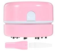 ibasenice Gem Vacuum Cleaner Drill Organizer Portable Low Noise Design Plastic Tool for Drill Painting Accessories, Powered by 2 AA Batteries, for Crafting