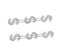 ibasenice Geometric Shiny Earrings for Women Stylish Vintage-inspired Long S-shaped Studs with White Rhinestones Skin-friendly Fashion Accessory for Unique Eye-catching Look