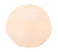 ibasenice Goatskin Drum Skin Replacement 25cm Hand Drum Cover Natural Leather Skin for African Djembe Percussion Instrument Accessories